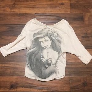 Disney Ariel The Little Mermaid Ladies Blouse